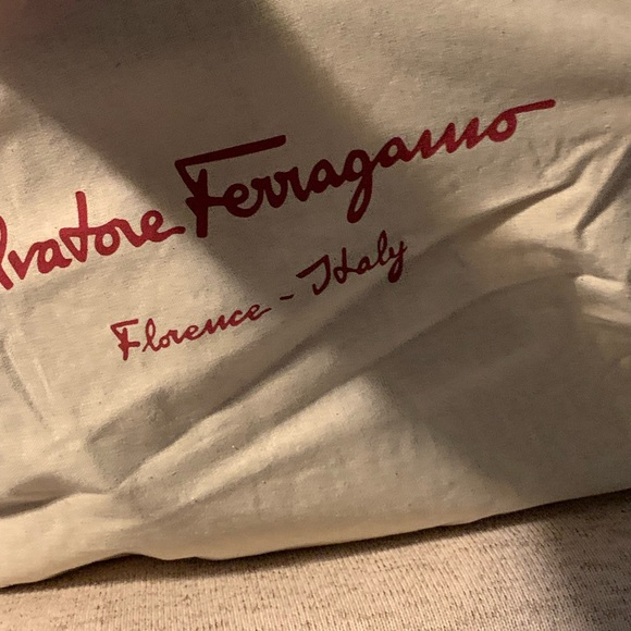 NIB Ferragamo SP11 Runway Straw & Leather Handbag - Picture 10 of 14